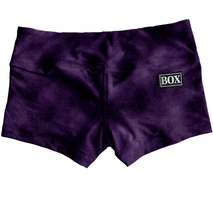 Purple Magic Velvetine Shorts WITH POCKETS