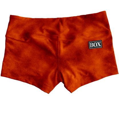 Pumpkin Velvetine Shorts WITH POCKETS