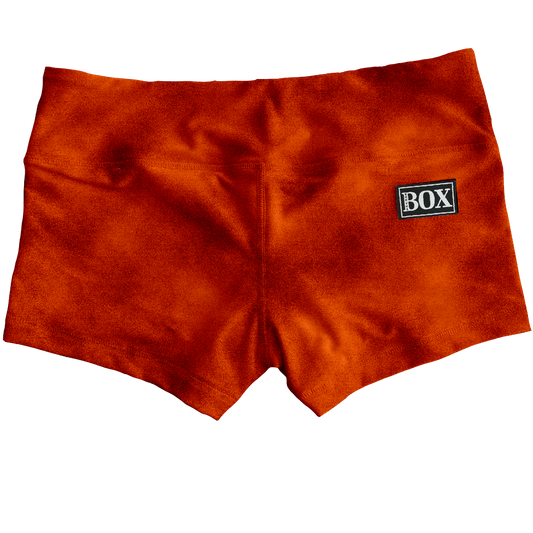 Pumpkin Velvetine Shorts WITH POCKETS