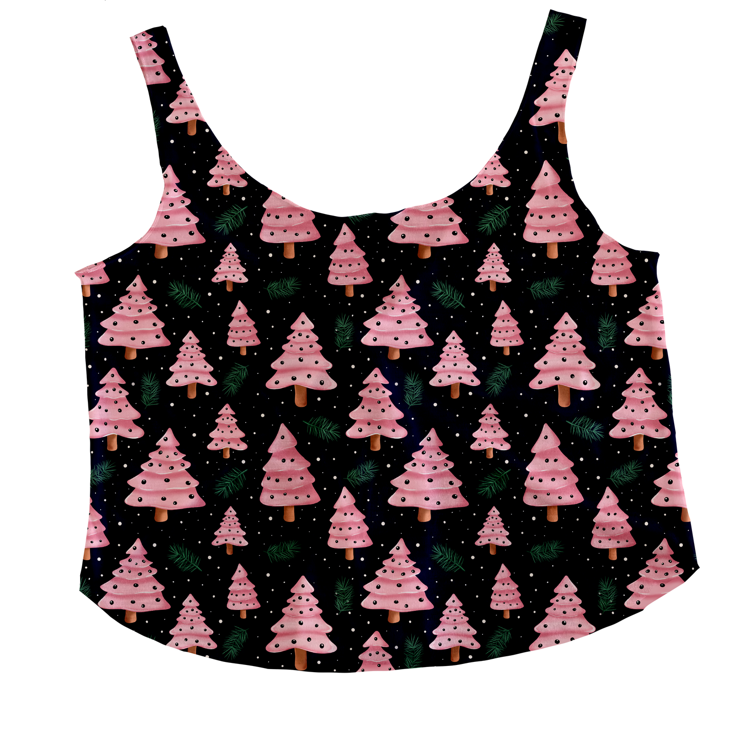 Pink Forest Tieback Tank