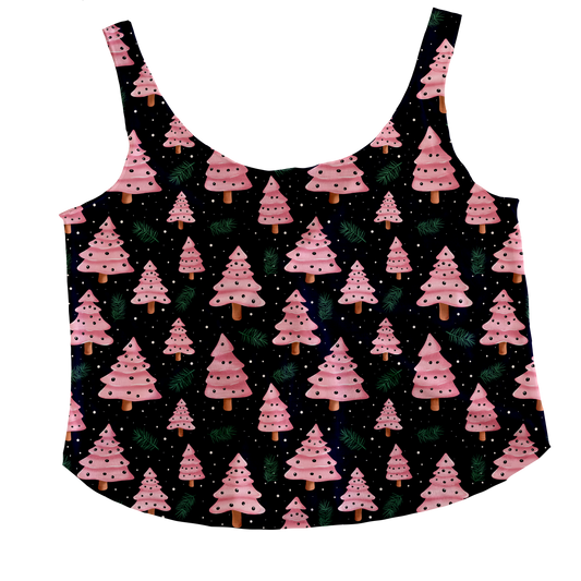 Pink Forest Tieback Tank