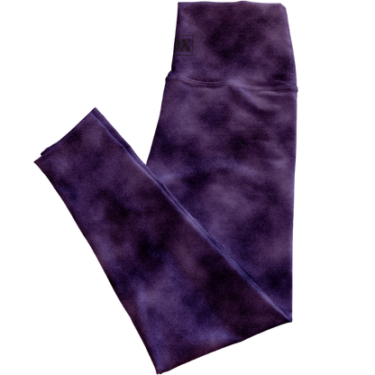 Purple Magic, Regular Rise Leggings