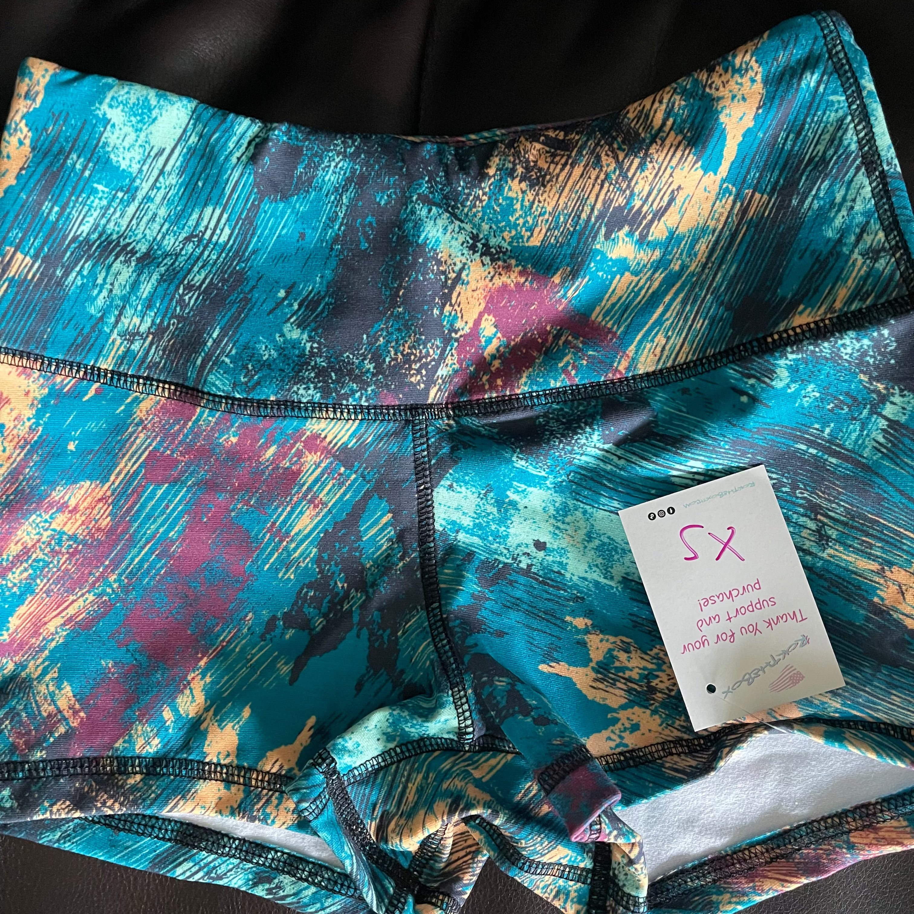 0126-  - XSmall 2.5" Inseam w/elastic in waist- OG Fabric