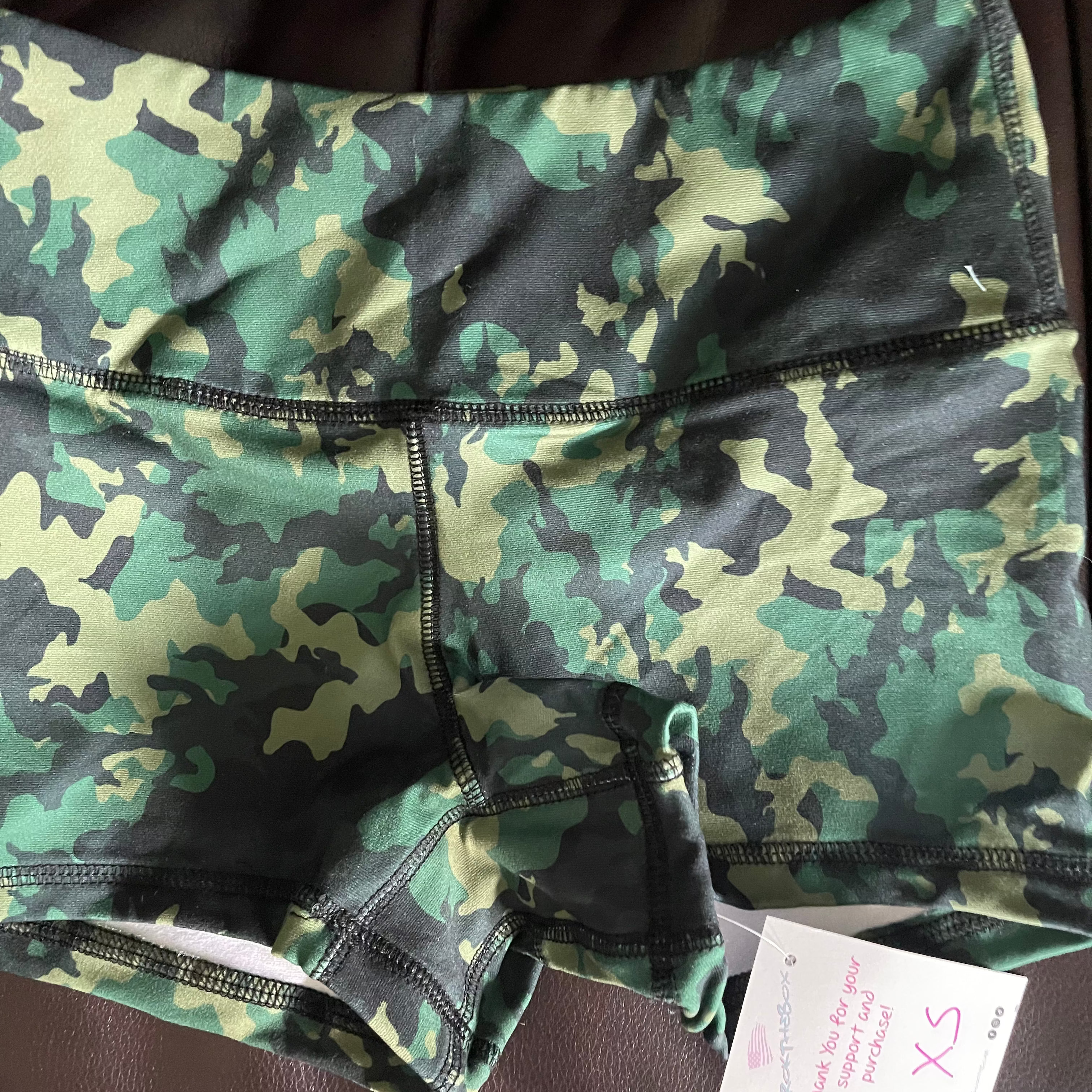 0127-  - XSmall 2.5" Inseam w/elastic in waist- OG Fabric