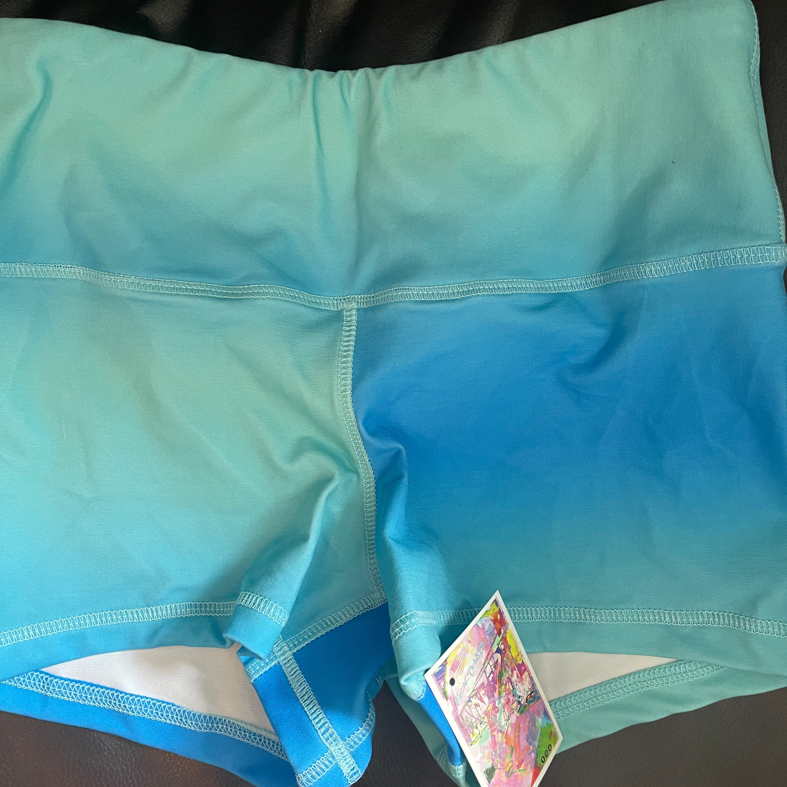 0172- MidRise Small 2.5" Inseam w/elastic in waistband- OG Fabric