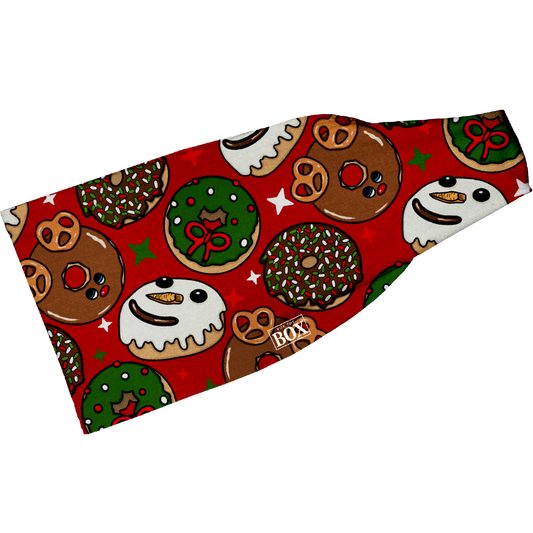 Jolly Donuts (red) 4” HeadBand