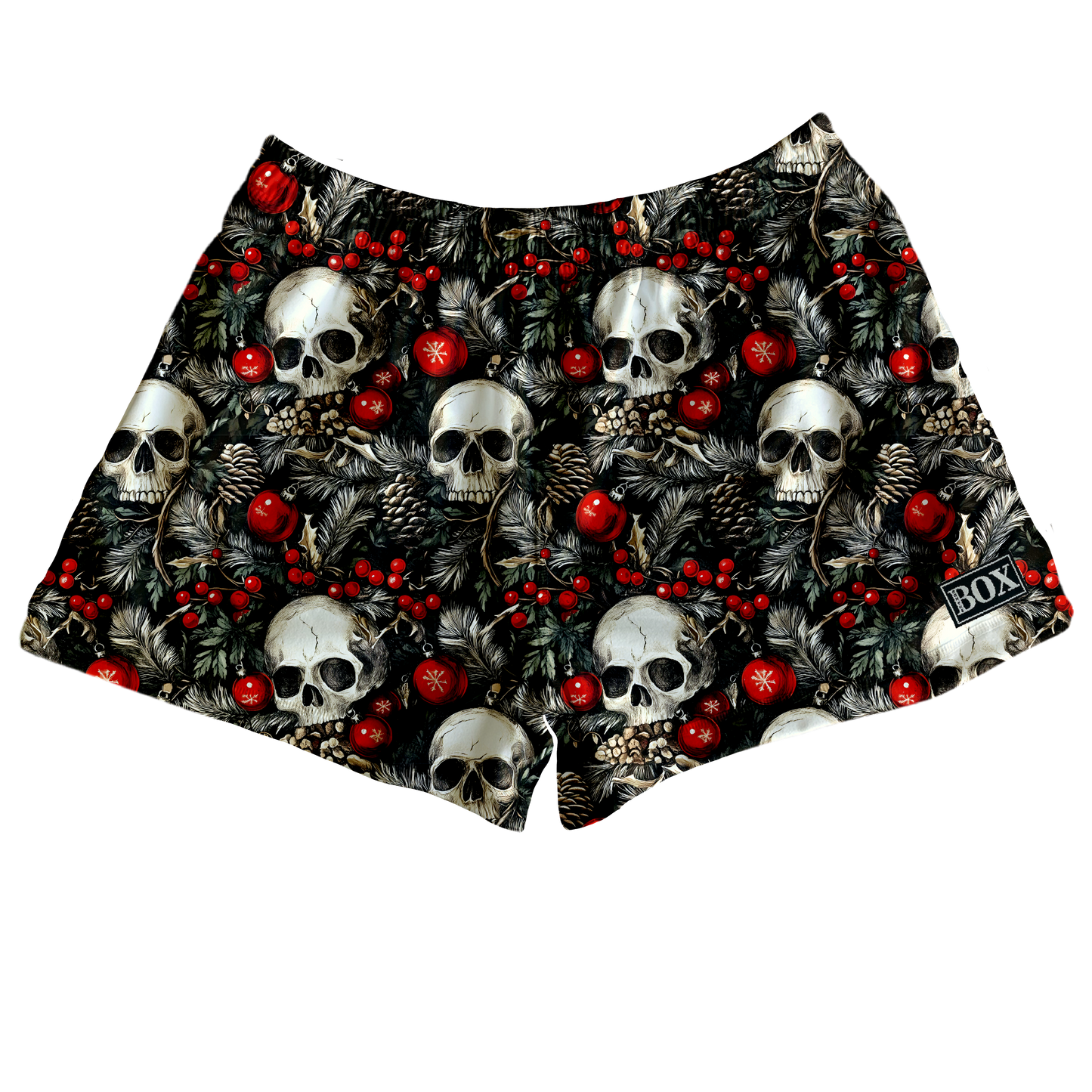 Berry Skulls Lounge Short