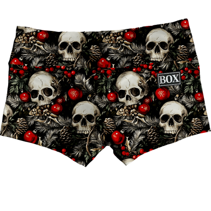 Berry Skulls Shorts WITH POCKETS