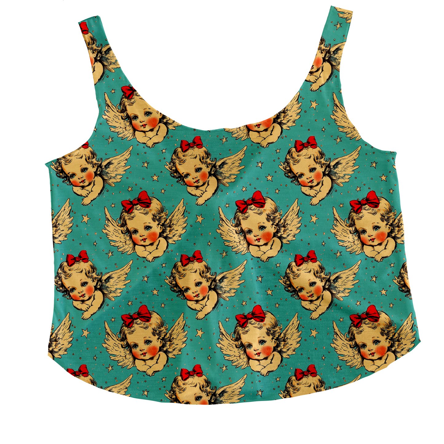 Merry Cherub Tieback Tank