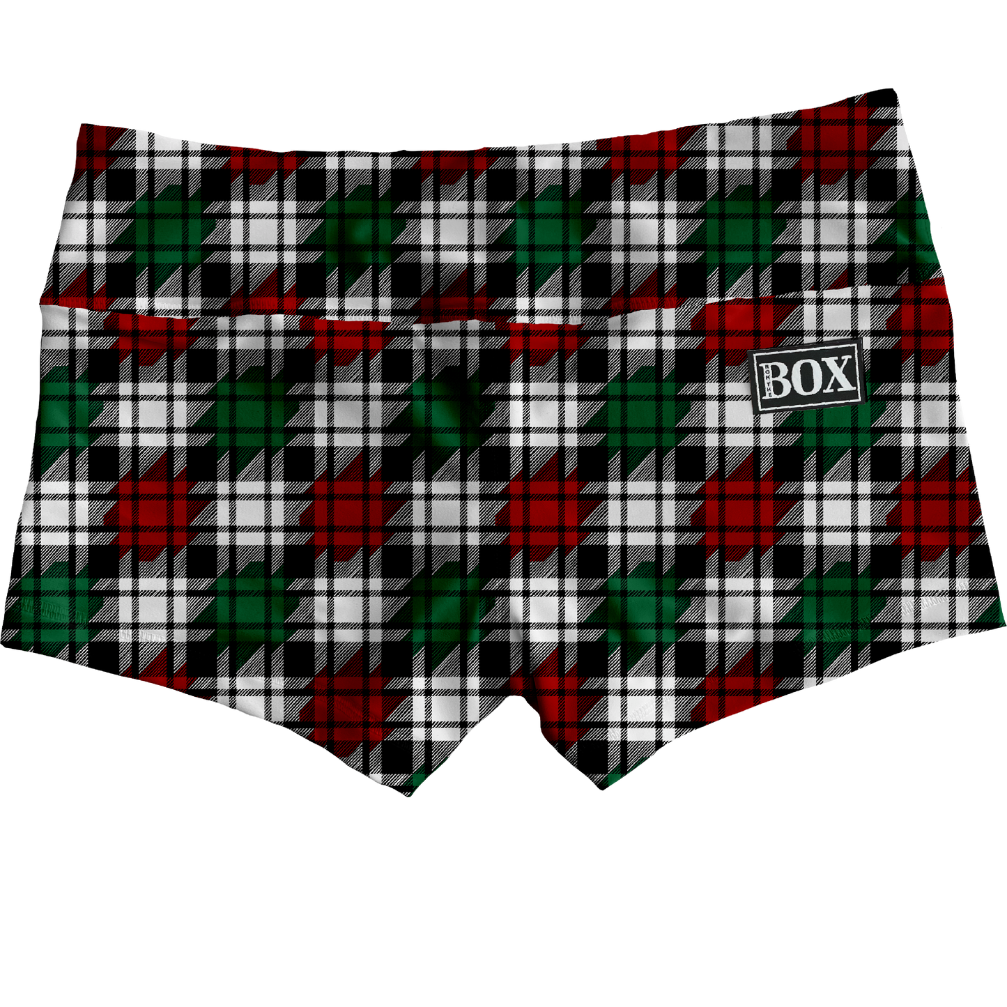 Merry Plaid Shorts WITH POCKETS