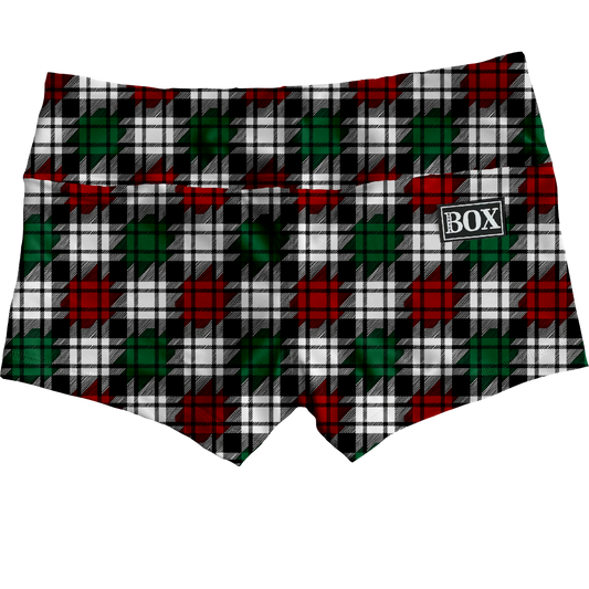 Merry Plaid Shorts