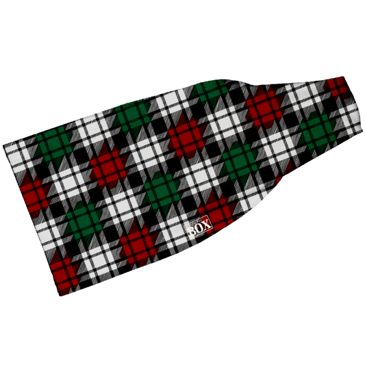 Merry Plaid 4” HeadBand