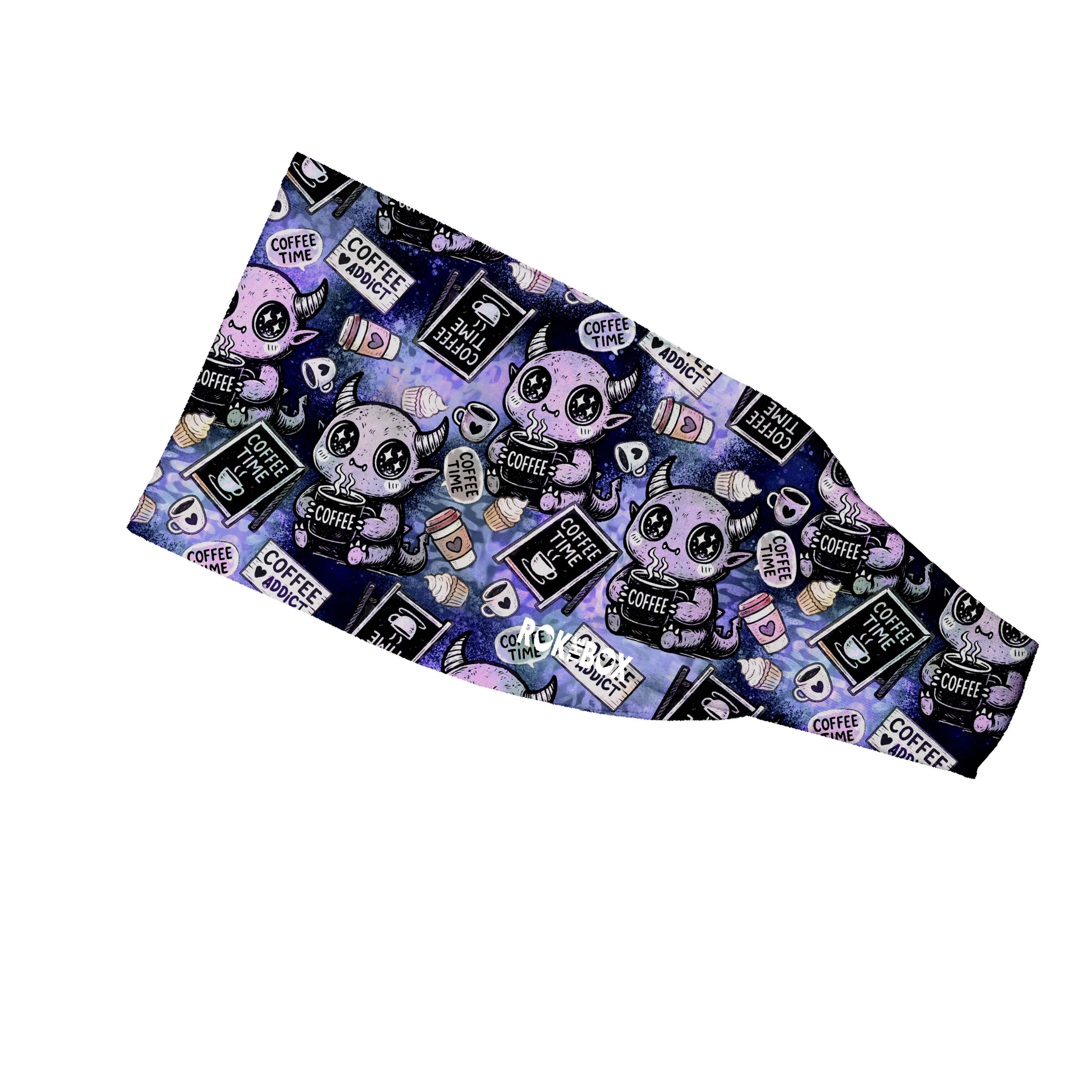 Caffeine Monsters 4” Headband