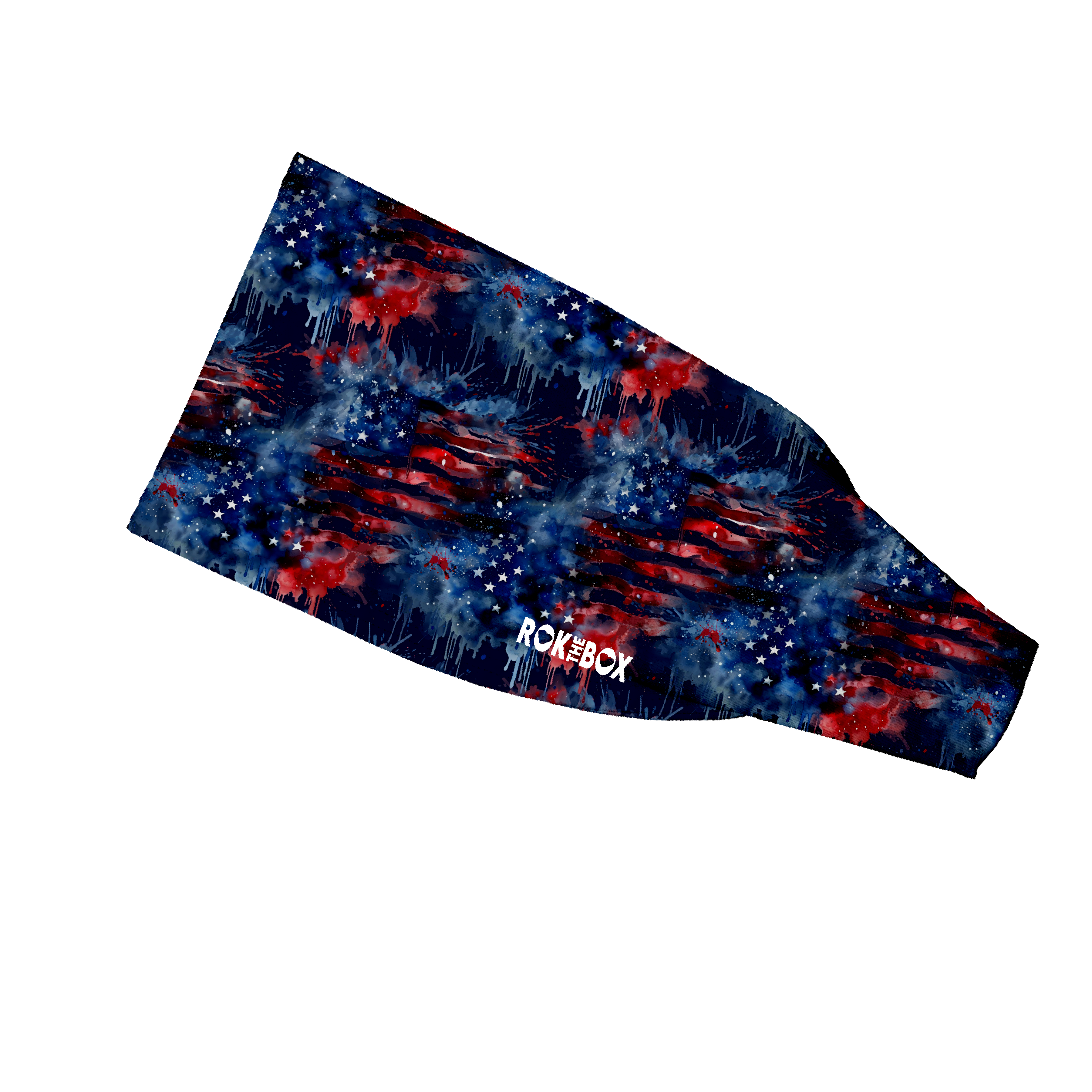 USA Flag 4” Headband