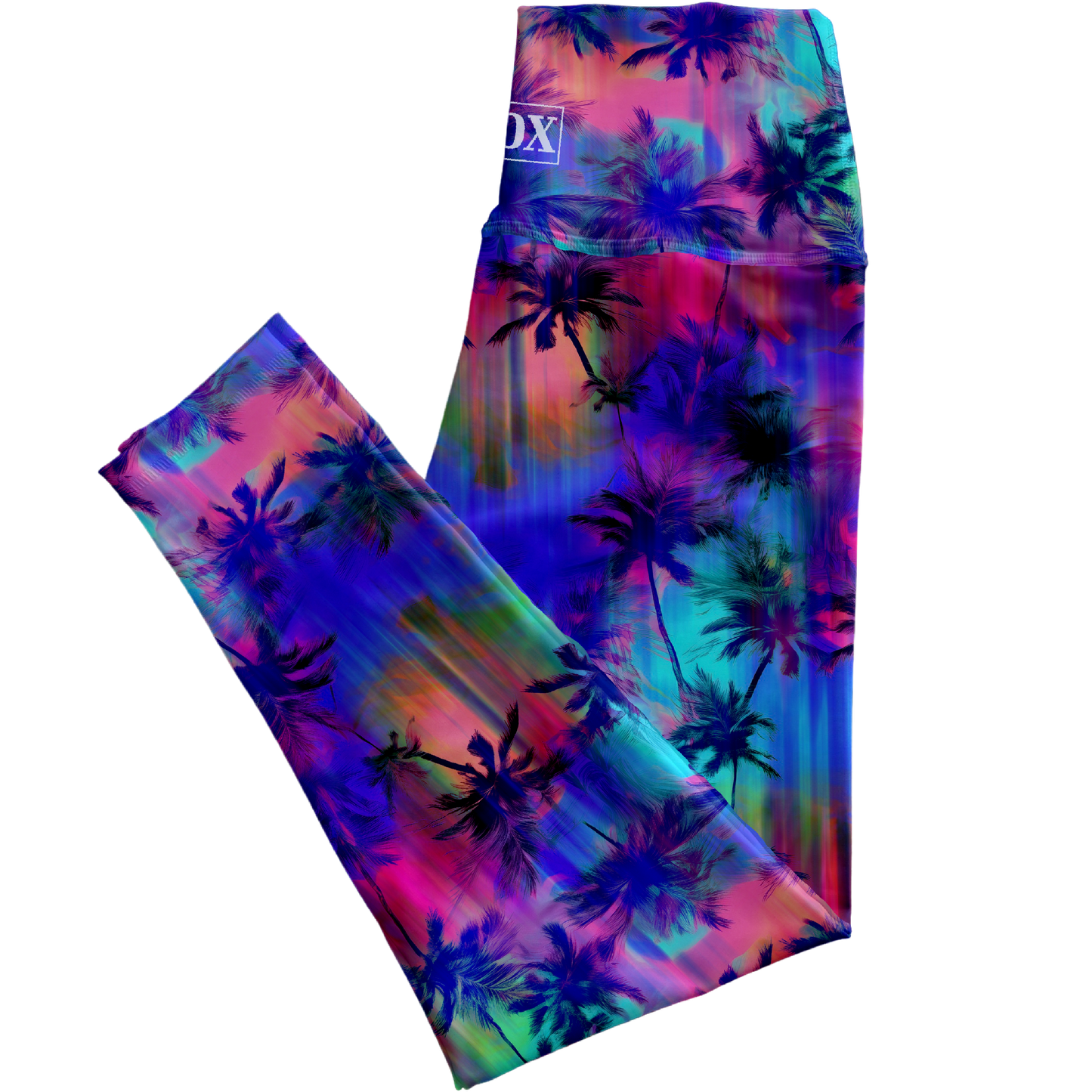 Hurricane palms Regular Rise Leggings