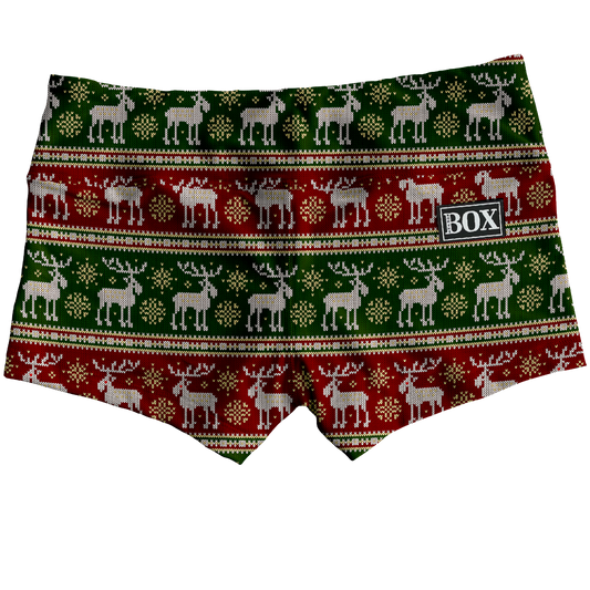 Knit Moose Shorts WITH POCKETS