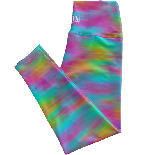 Cotton Candy Clouds Regular Rise Leggings