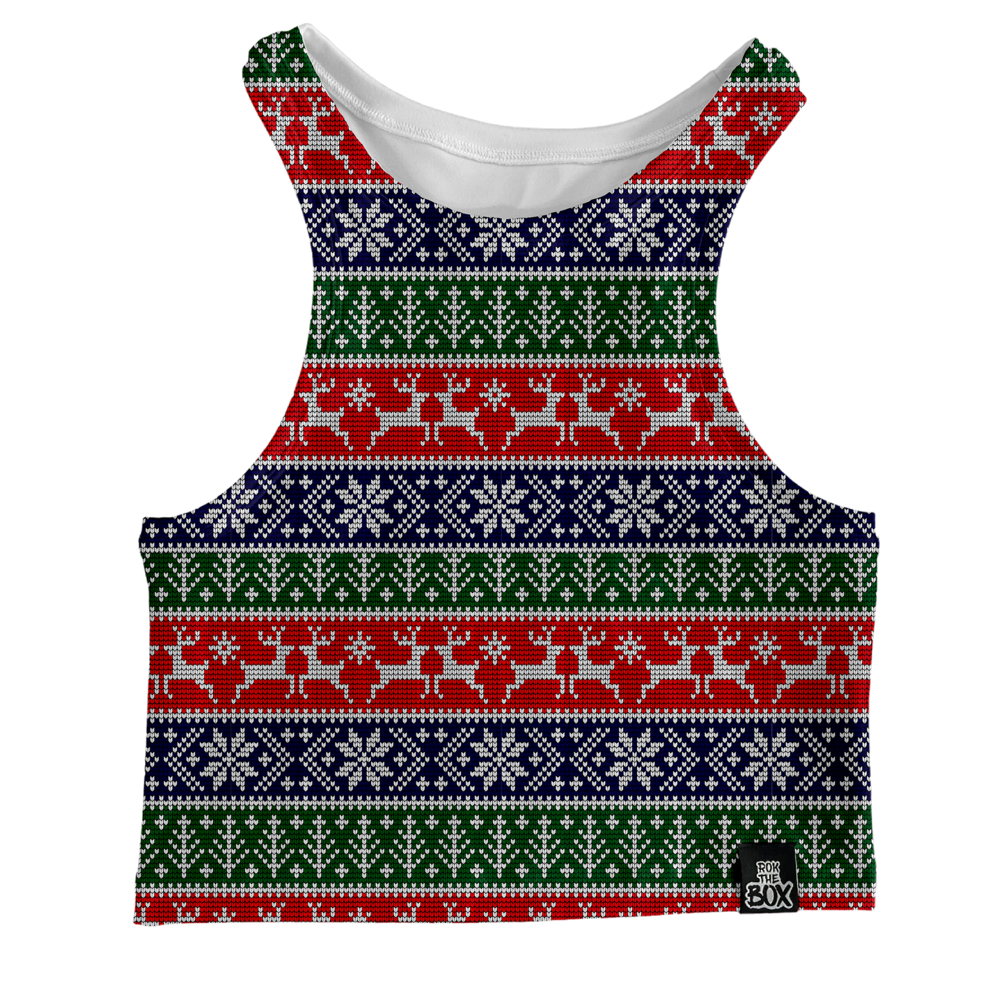 Knit Deer Box Tank