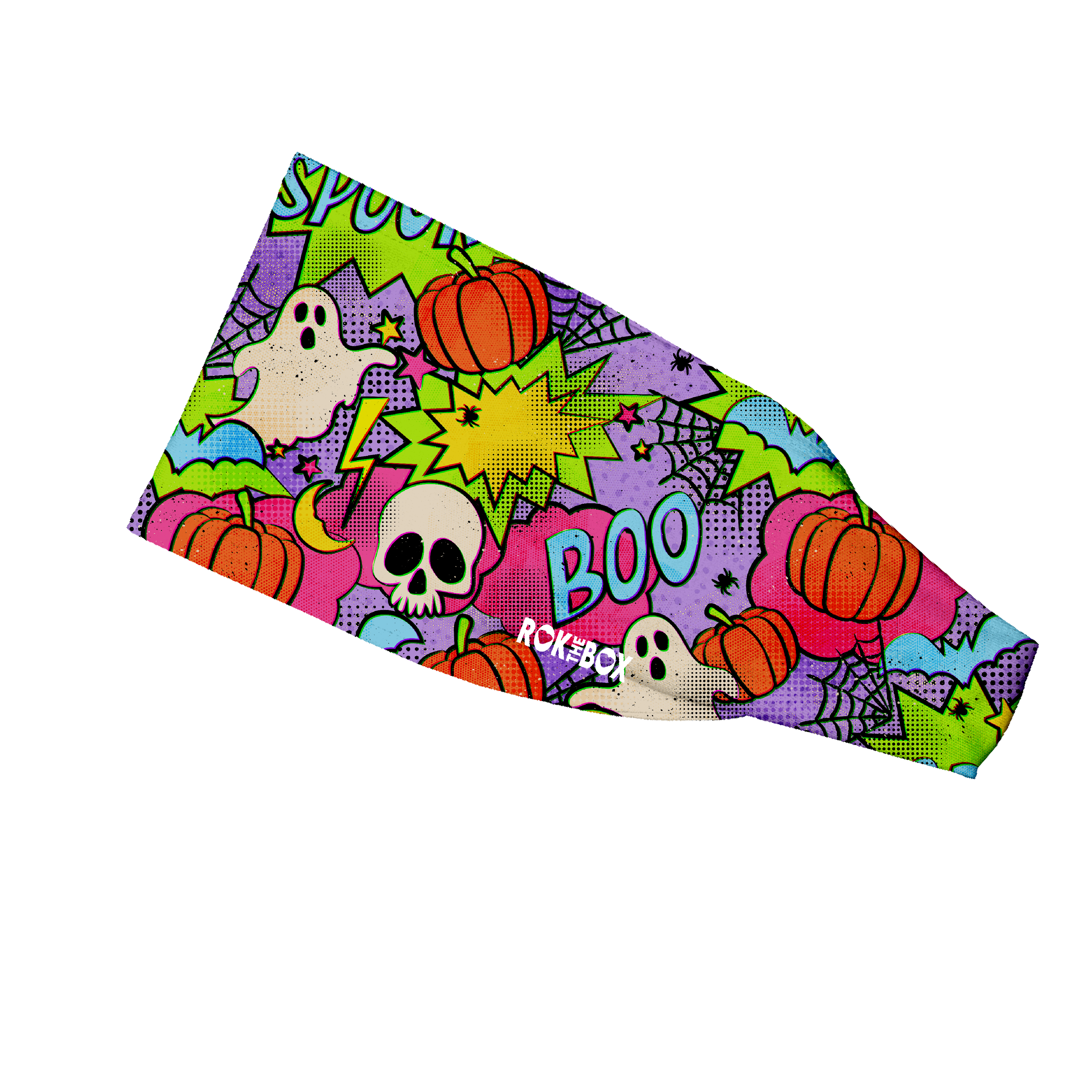 Spooky Comics 4” Headband
