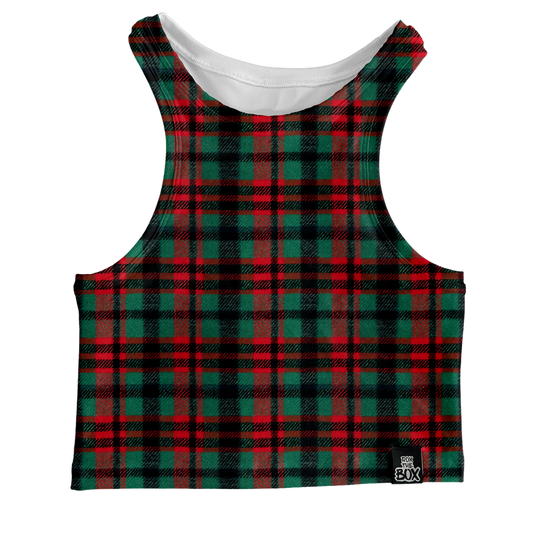 Santa Plaid Box Tank