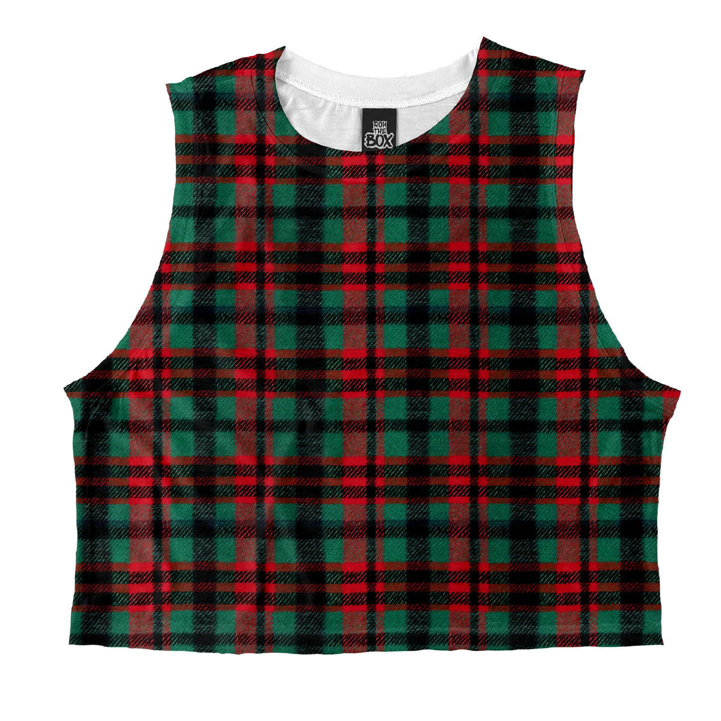 Santa Plaid Tops