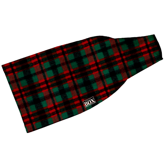 Santa Plaid 4” HeadBand