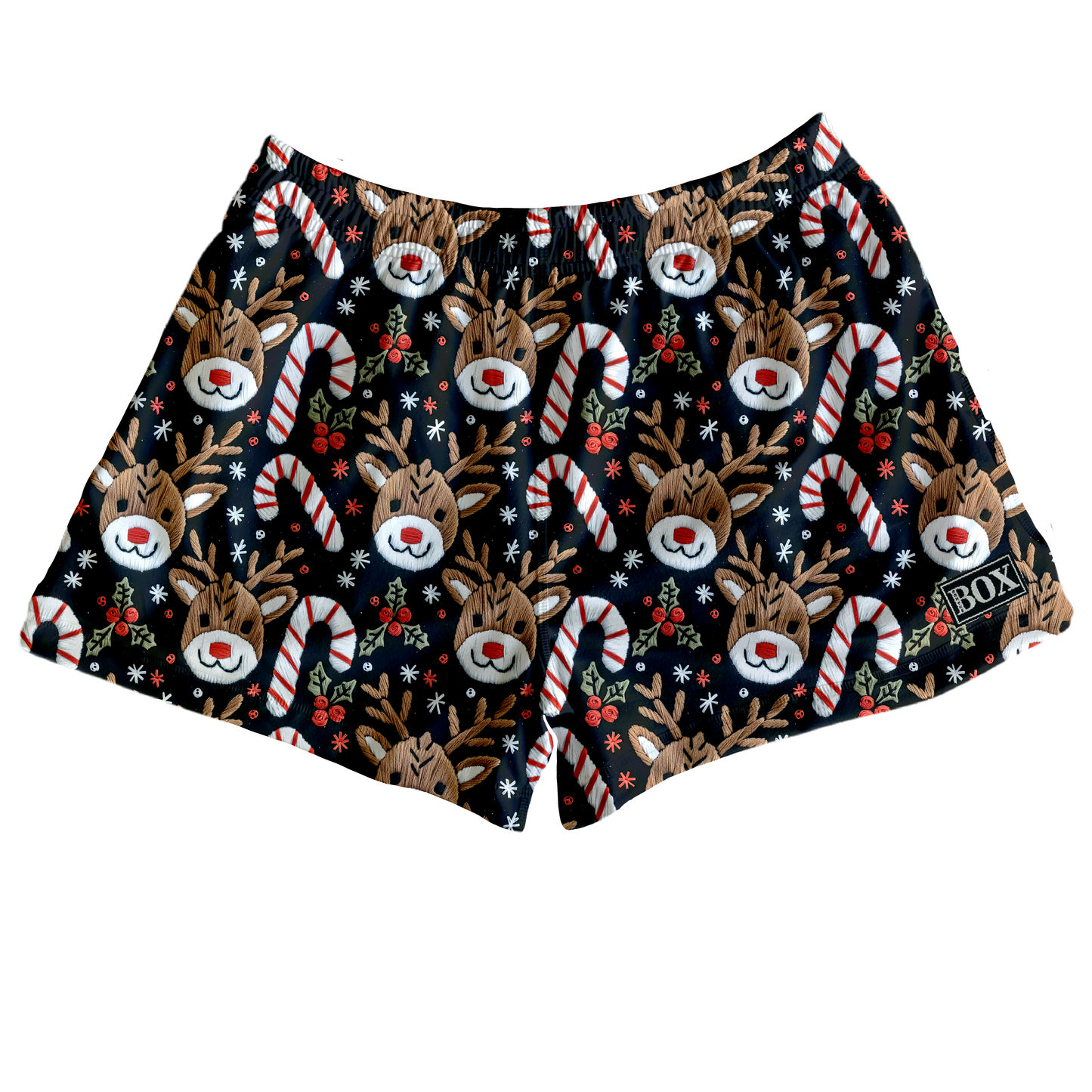 Reindeer Canes Lounge Short