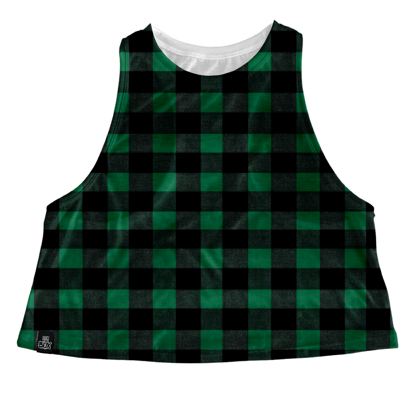 Green Buffalo Plaid Tops