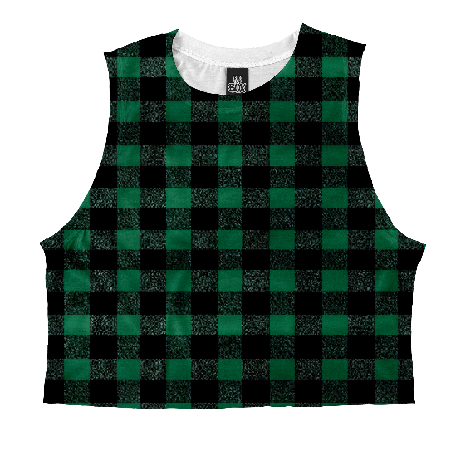 Green Buffalo Plaid Tops