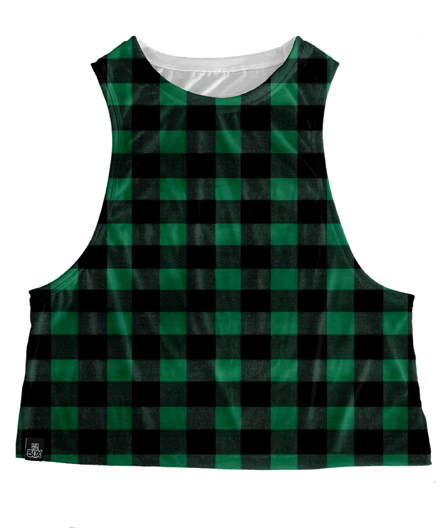 Green Buffalo Plaid Tops