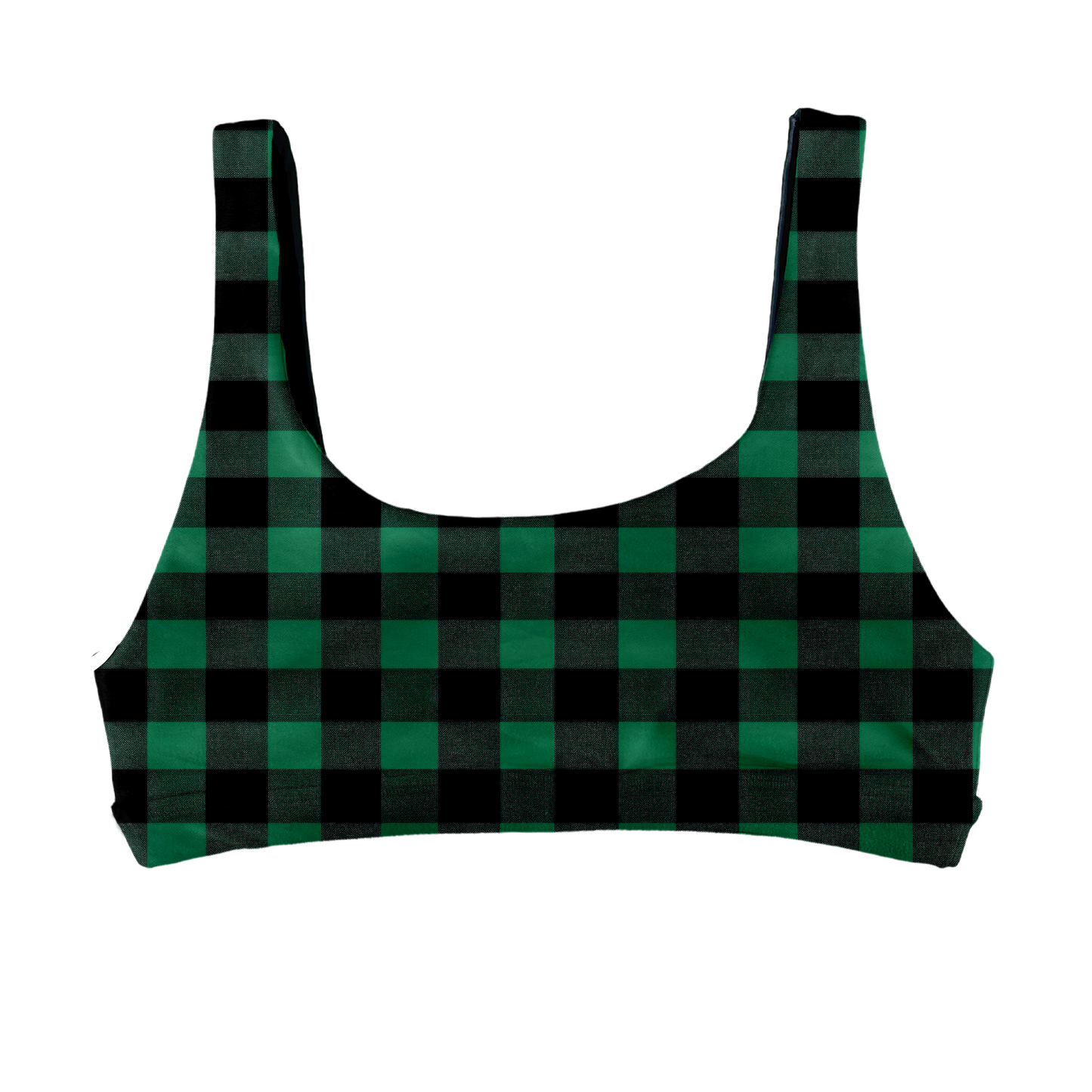 Green Buffalo Plaid EDEN BRA