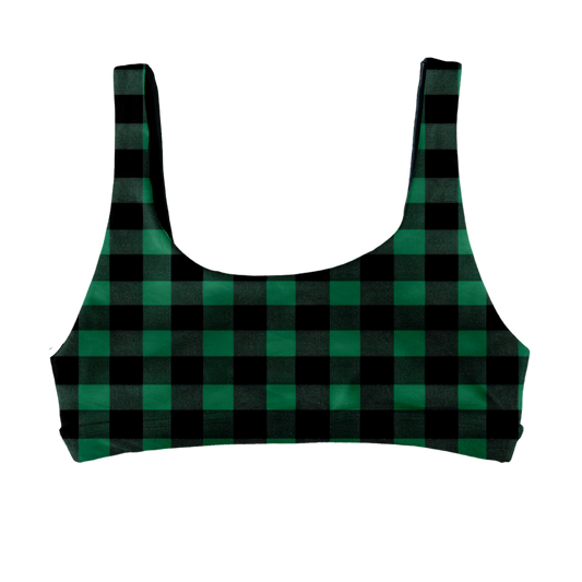 Green Buffalo Plaid EDEN BRA