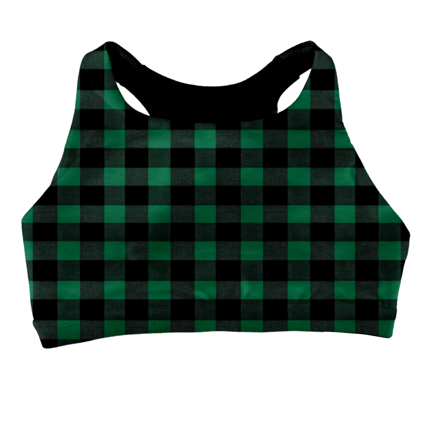 Green Buffalo Plaid ELLE BRA