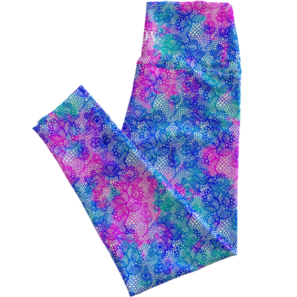 Rainbow Lace Regular Rise Leggings