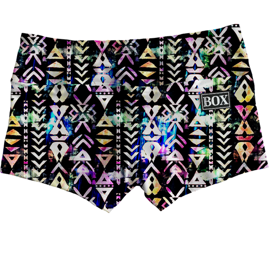 Aztec Mood Midrise Shorts