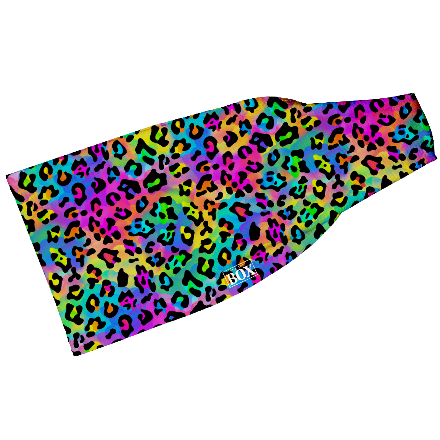 Tiedye Leopard 4” HeadBand