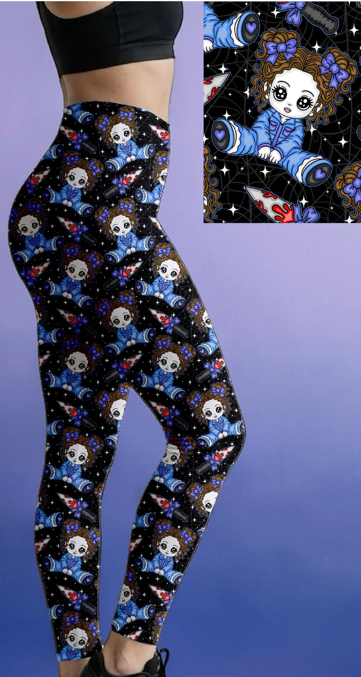 Slasher Babes Myers ROK Leggings With Pockets