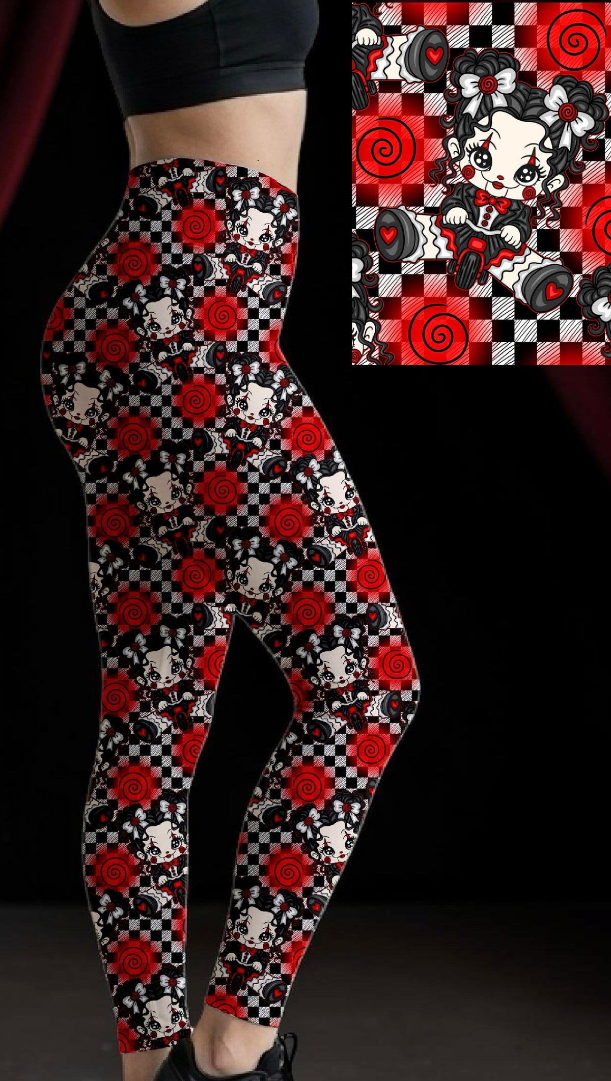 Slasher Babes Jig ROK Leggings With Pockets