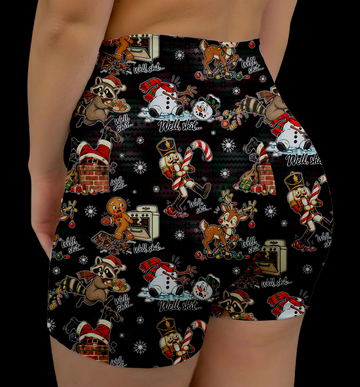 Well Sh!t Midrise Shorts No Pockets