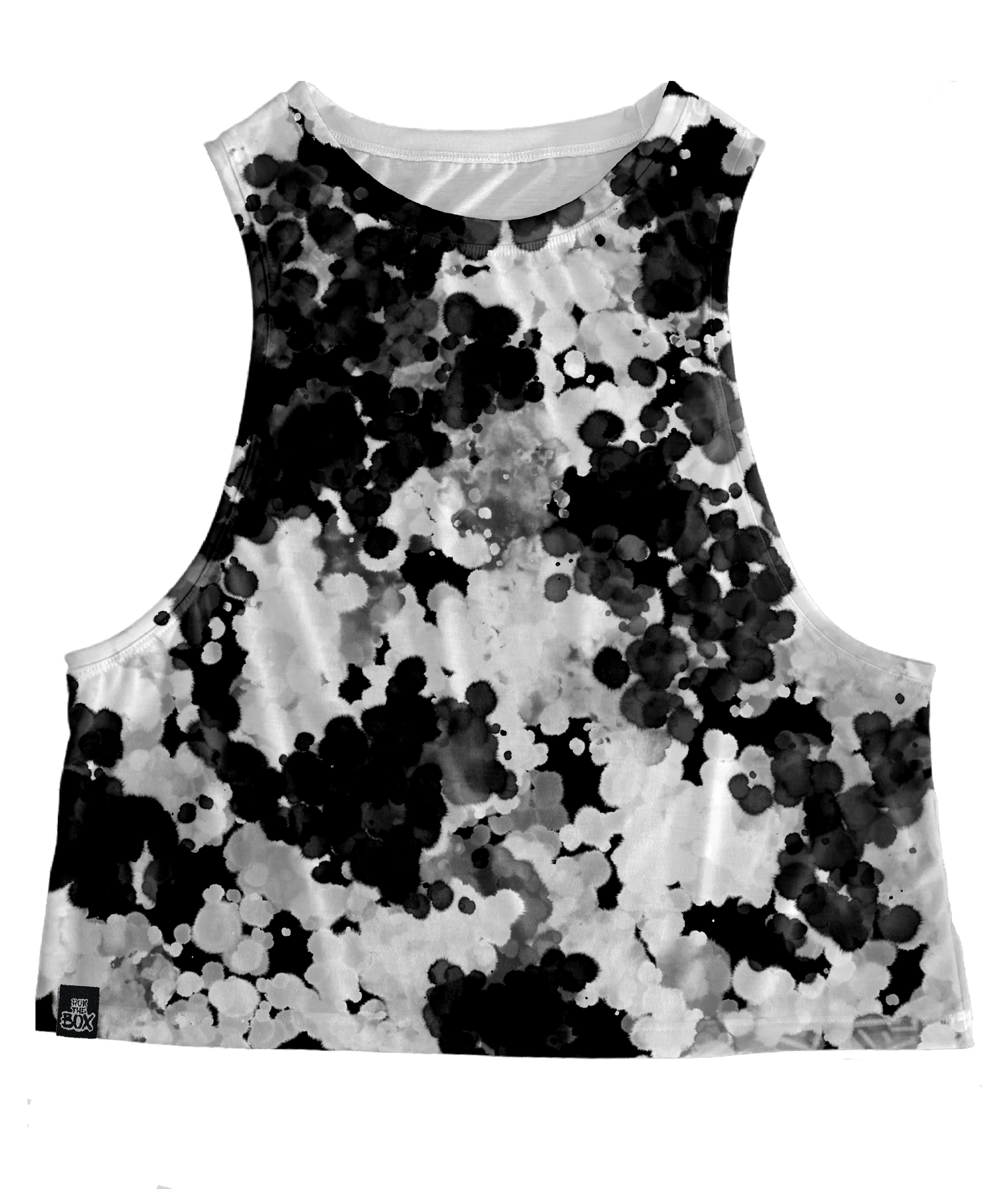 Black and White Wash Tops