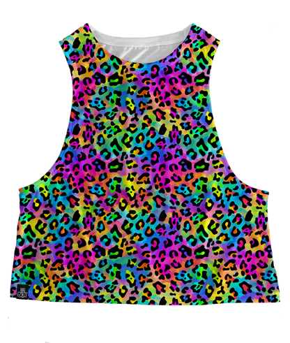 Tiedye Leopard Tops