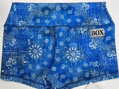 BLUE VINTAGE BANDANA 3” MEDIUM Midwaist