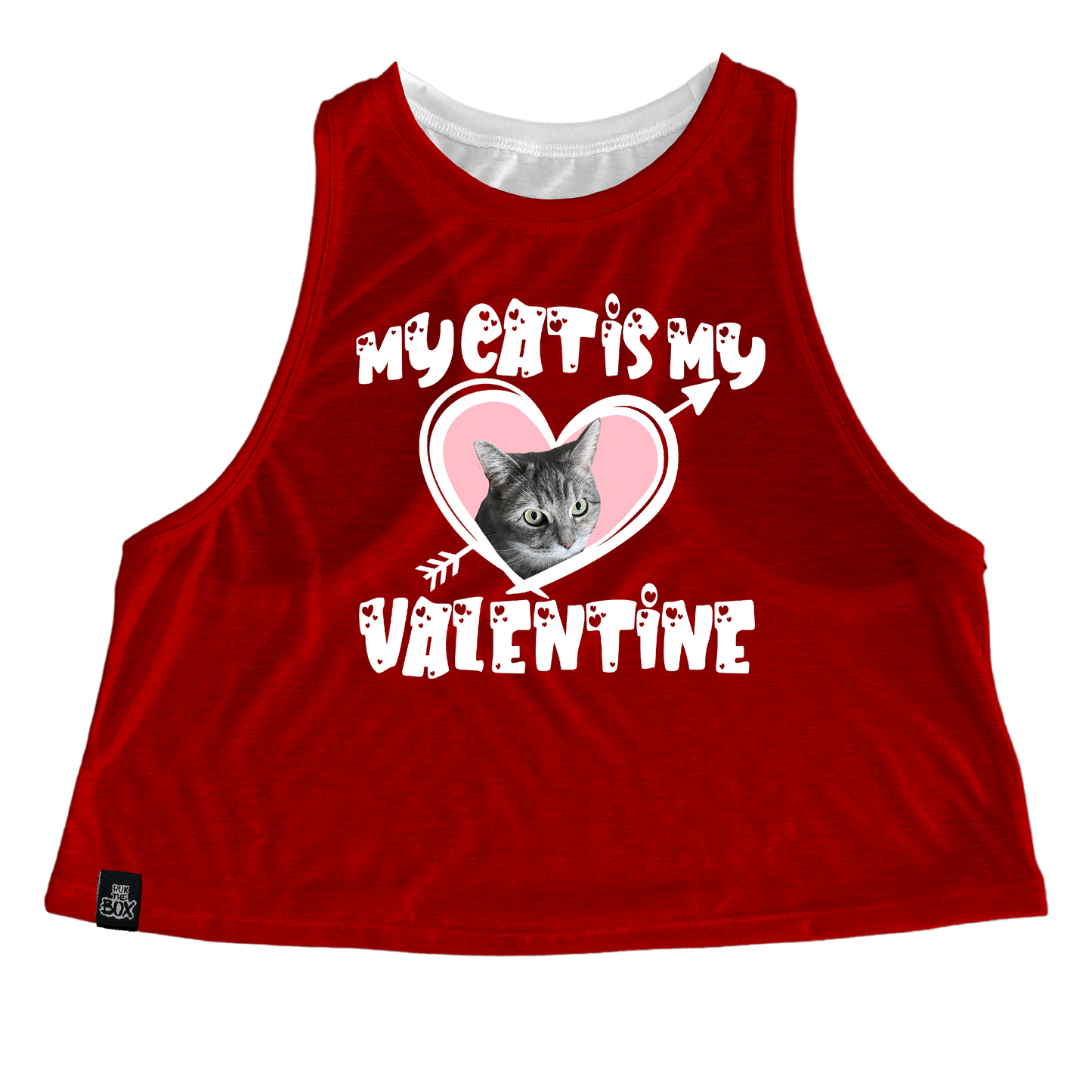 Valentine Pet Portrait Freedom Tops