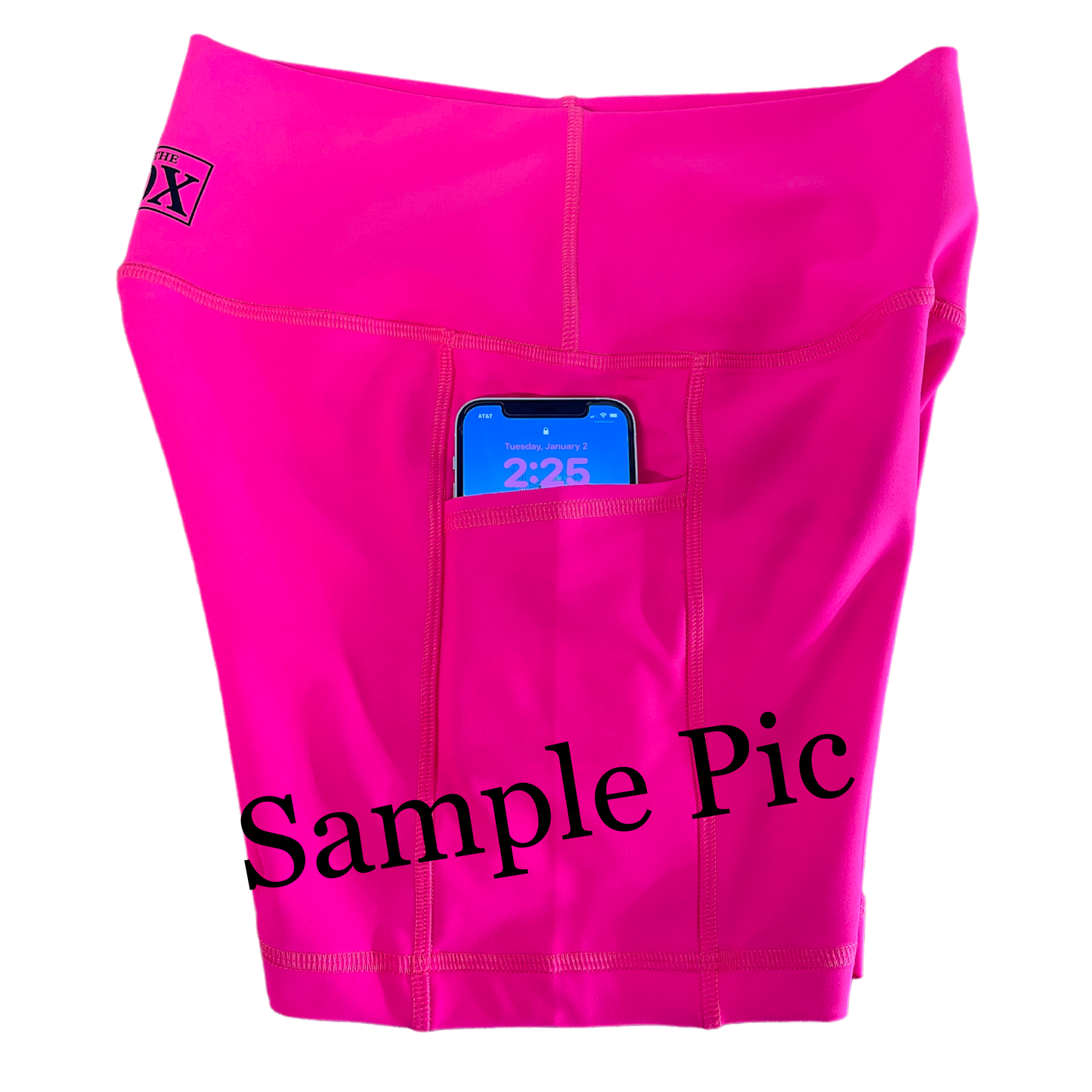Pink Blast Heather Shorts WITH POCKETS