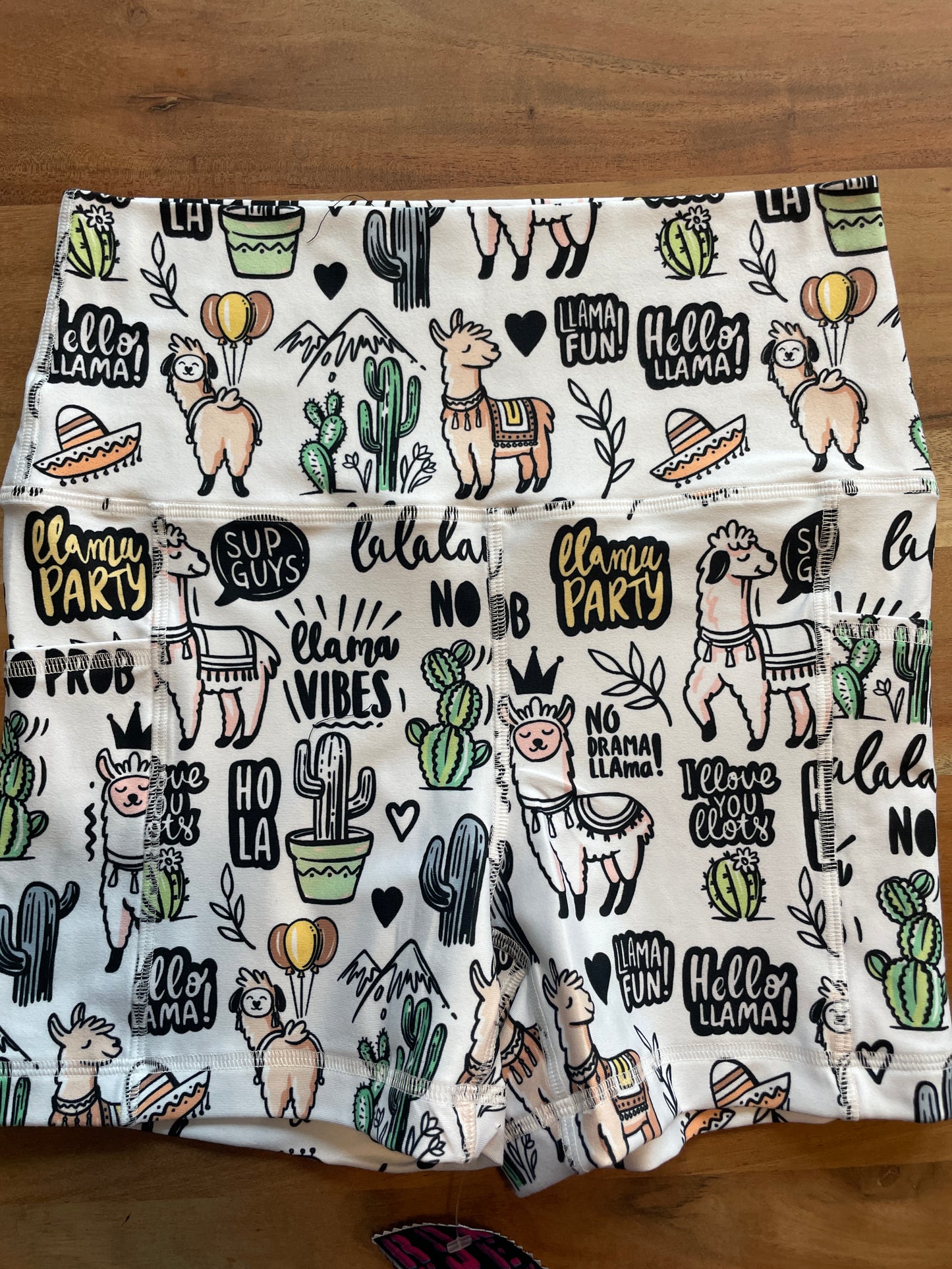 LLAMA PARTY 4.5 LARGE HIGH WAIST WITH POCKET