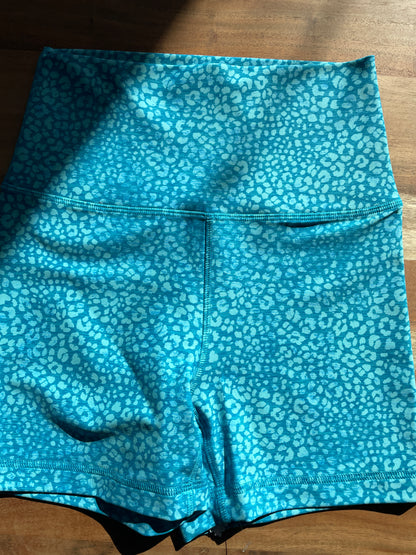 AQUA CHEETAH 4.5 SMALL HIGH WAIST-FLEX FABRIC