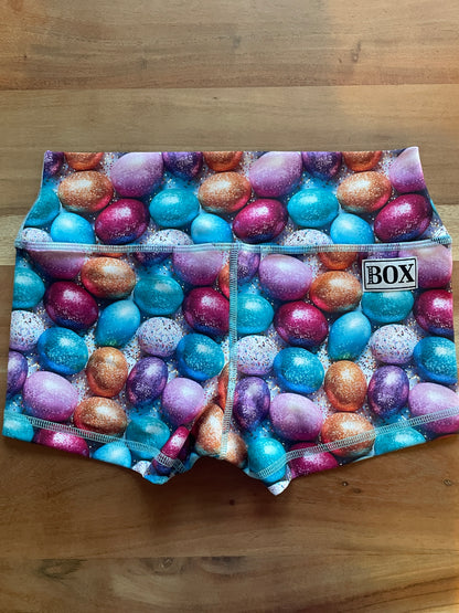 GLAM EGGS 2.5” MEDIUM MID WAIST ON FLEX FABRIC