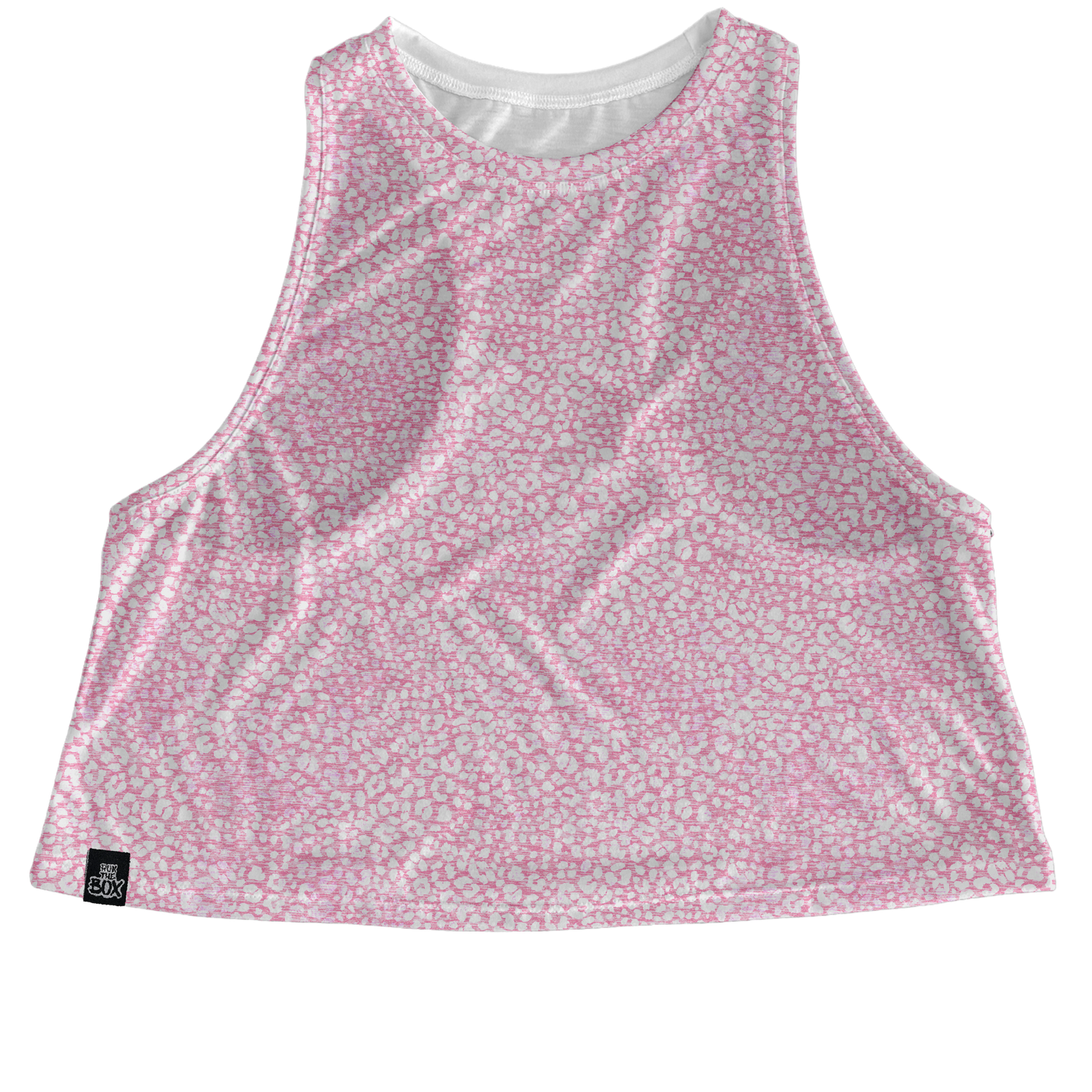 Powder Pink Cheetah Tops