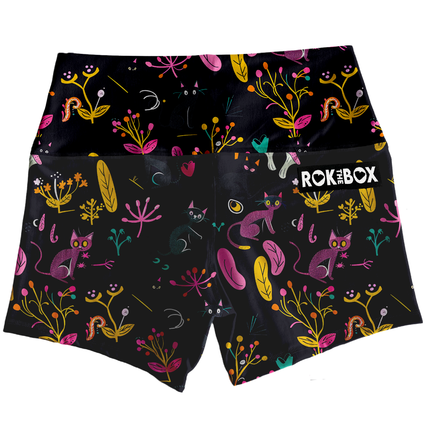 January Vol.2 Cats Highrise Shorts