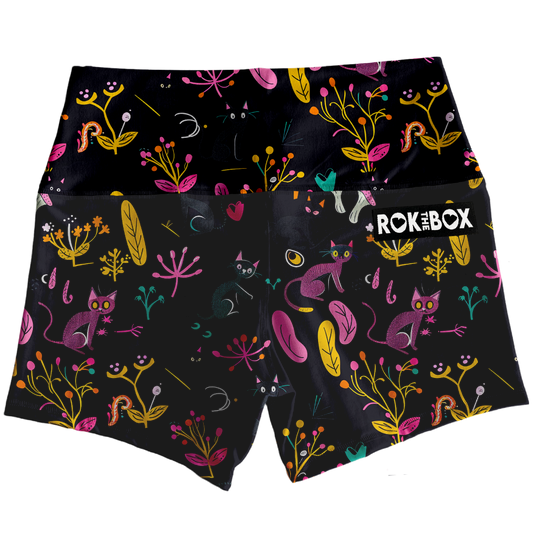 January Vol.2 Cats Highrise Shorts